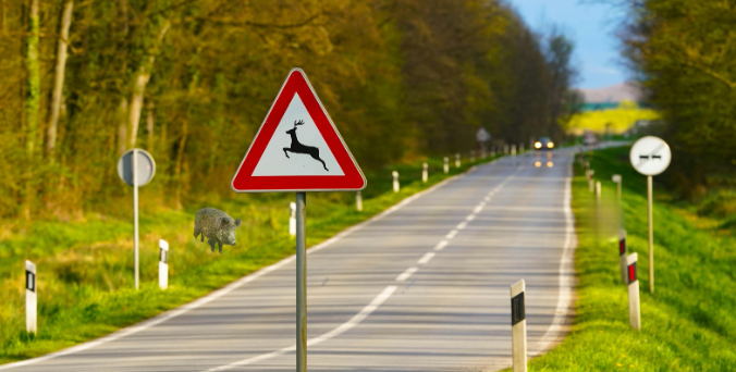 Chocs avec les animaux